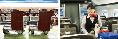 東海道新幹線の車内販売で使用していたワゴンを50台限定で抽選販売！