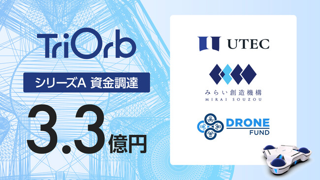 球駆動式全方向型自律移動プラットフォームのTriOrb 、シリーズAラウンドにて3.3億円の資金調達を実施