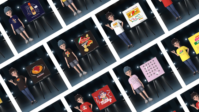 『企業コラボ(R)Tシャツ』が全国の「イオン」「イオンスタイル」でリアルTシャツとして、XANAでメタバースアイテムとして発売