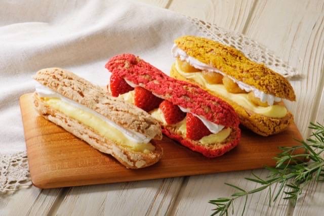 「あべ養鶏場」が北海道四季マルシェ ココノ ススキノ店に店内で仕込む生カスタードたっぷりのエクレアを取り扱う新店舗を1月31日にオープン!