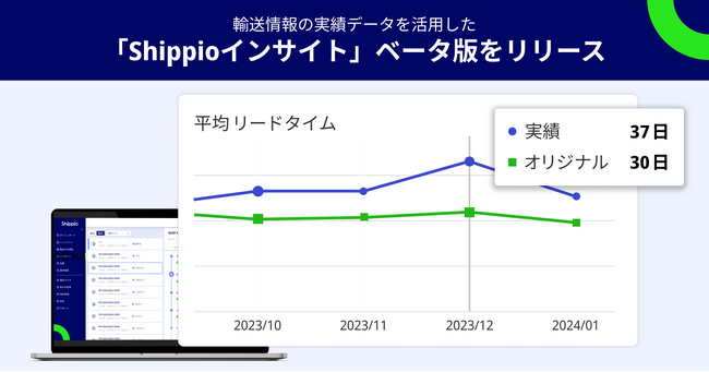 Shippio、輸送情報のデータ分析が可能になる「Shippioインサイト」ベータ版をリリース