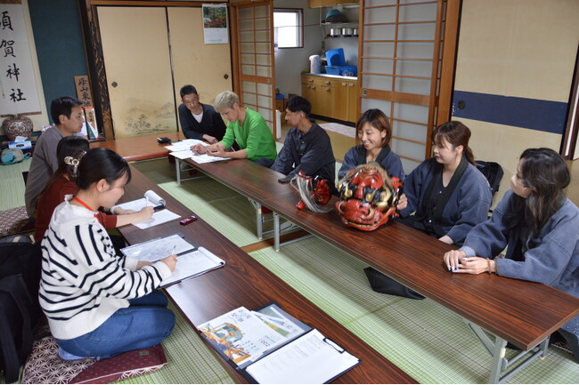 京丹後市夢まち創り大学　×　同志社女子大学　人間生活学科「地域計画学演習」京丹後市峰山東地区　まちづくり課題の報告会