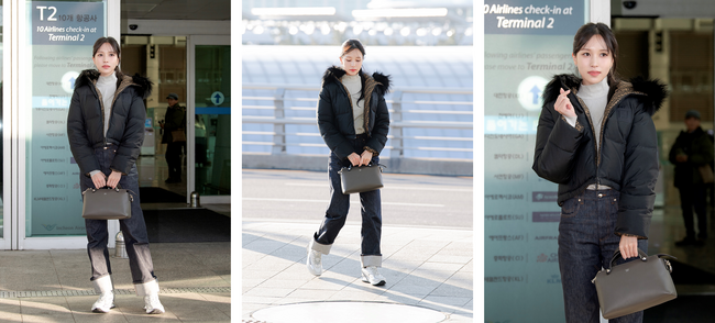 ミナがフェンディのトータルルックを纏って登場!