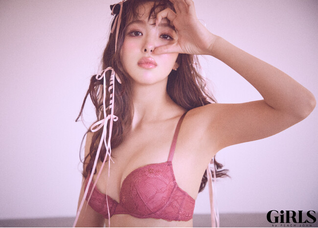 PEACH JOHNミューズ藤田ニコルが妹ブランド「GiRLS by PEACH JOHN」の人気商品を着こなす新ビジュアルが解禁！