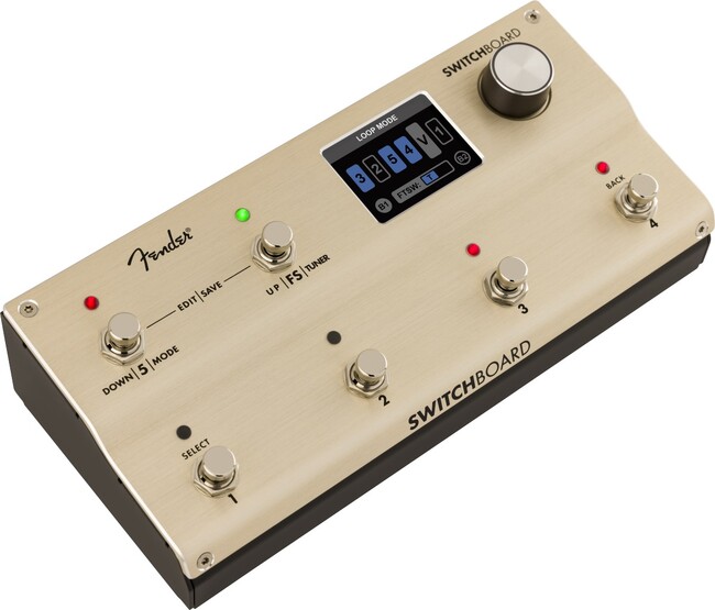 Fender(R)︎の新エフェクトスイッチャー【SWITCHBOARD(TM) EFFECTS OPERATOR】1月25日（木）より販売開始