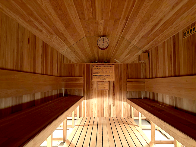 「オリジナルアロマ」のプロモツール、天神「SHIAGARU SAUNA」を香りで空間デザイン