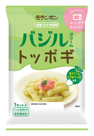 トレンドの“洋風×韓国”のフュージョン料理！パスタ感覚でトッポギが楽しめる「バジルクリームトッポギ」