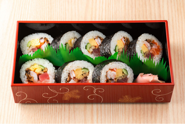 割烹旅館の職人が手掛ける「海鮮太巻き」を2月限定で販売
