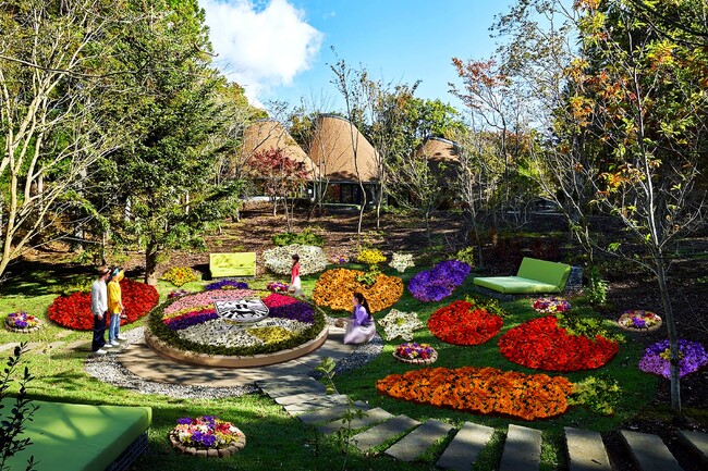 【星野リゾート　リゾナーレ那須】野菜モチーフのアートで春の訪れを祝うイベント「畑の花咲くリゾナーレ」今年も開催｜期間：2024年4月27日～6月3日