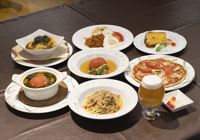 サカタのタネ×JA全農とちぎ×横浜ビール、特別メニューを提供