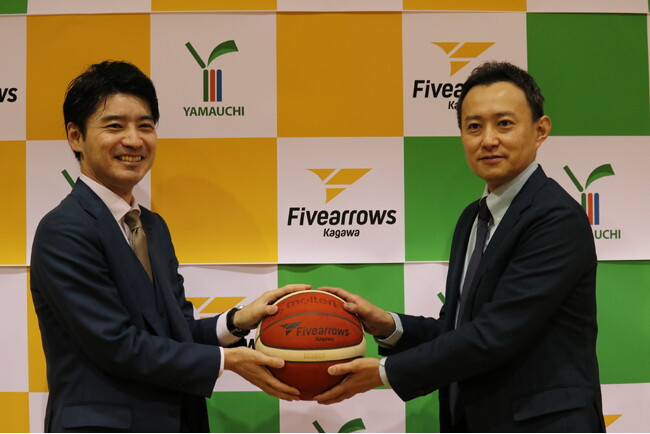 【香川ファイブアローズ】株式会社ヤマウチの資本参画および今後の経営体制について