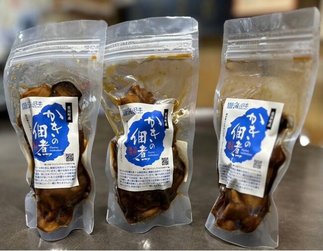 森と海の養分が混じり合う自然豊かな御荘湾で育った牡蠣を使った上甲商会「かきの佃煮」を数量限定で販売！
