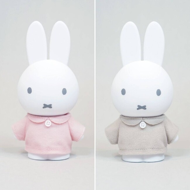 ミッフィーのちょきんばこに、新色ピンクとベージュの洋服が登場！