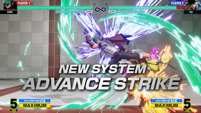 対戦格闘ゲーム『THE KING OF FIGHTERS XV』1月30日に大型アップデートを実施。新たな攻めのシステム「アドバンスストライク」を実装。