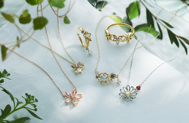 春色の可憐な花々に心躍る季節の始まりを感じて　EAU DOUCE４℃の「2024 Spring Collection」