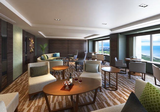 シェラトン・グランデ・オーシャンリゾート クラブフロア専用ラウンジ「Sheraton CLUB」拡張リニューアル