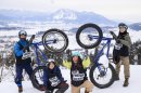 リフトで上った山の上から