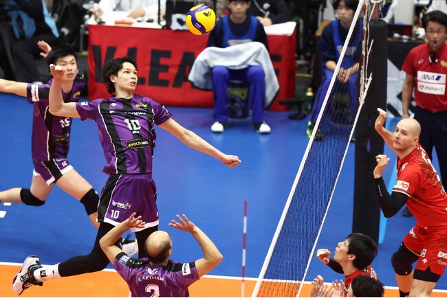【バレー/Vリーグ】V1男子・パナソニックがファイナルステージ出場に王手。V1女子・JTが2位久光を下し17戦17勝