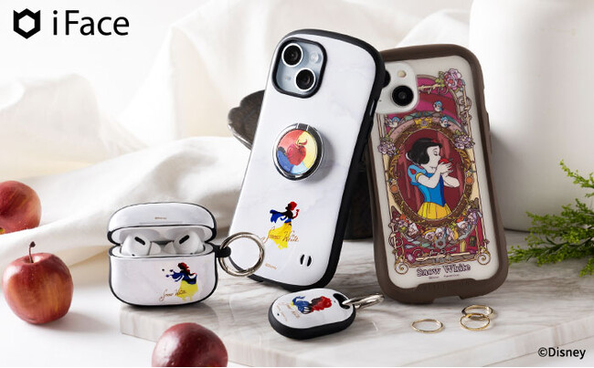 モバイルアクセサリーブランド「iFace（アイフェイス）」　「ディズニープリンセス」シリーズから「白雪姫」デザインのモバイルアクセサリー製品が新登場！