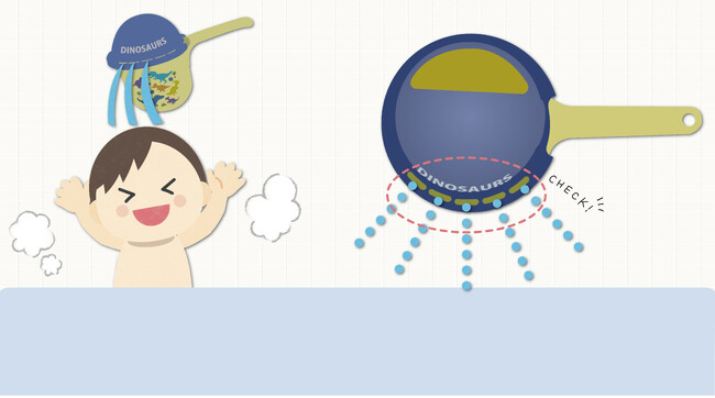 子供が嫌がる「頭を洗う」を楽しくする！便利グッズ「お湯かけジョーロ」で子供と快適なお風呂時間を！