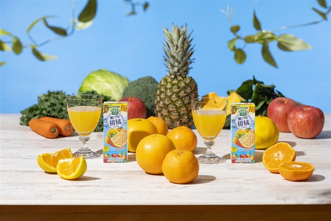 “地産全消”で地域の美味しさを全国に季節限定「野菜生活100 瀬戸内柑橘ミックス」新発売
