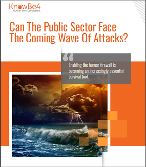 KnowBe4の最新サイバー犯罪レポート:2023年に公共機関への攻撃が急増