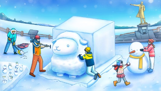 さっぽろ羊ヶ丘展望台にて2024 さっぽろ雪まつり開催期間中に訪日旅行者向け「自分で雪像を作る」イベント初開催
