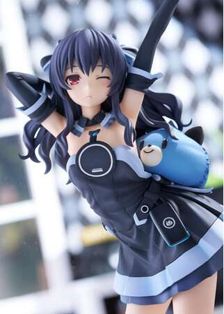 『超次元ゲイム ネプテューヌ』より、ノワールの妹「ユニ」が寝起きシリーズフィギュアに登場。あみあみ限定特典付きでご案内中。