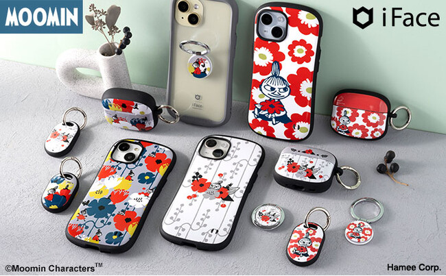 モバイルアクセサリーブランド「iFace（アイフェイス）」　“3（ミ）月1（イ）日”にちなんで「MOOMIN」デザインから“お花”がテーマの「リトルミイ」の新デザインが登場！