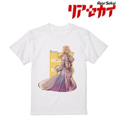 『リアセカイ』のヒカリ Tシャツ、キャンバスボード、BIGアクリルスタンド、A3マット加工ポスターの受注を開始！！アニメ・漫画のオリジナルグッズを販売する「AMNIBUS」にて