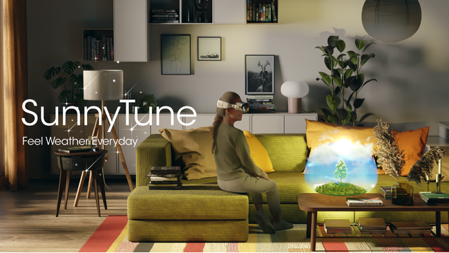 MESON、Apple Vision Proで利用できる天気体感アプリ「SunnyTune」をリリース