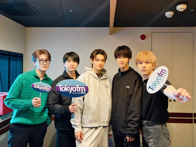 M!LKメンバー5名による特別番組！TOKYO FMサンデースペシャル『FRESH M!LK SHOW』2024年2月4日（日）19：00-19：55 TOKYO FM