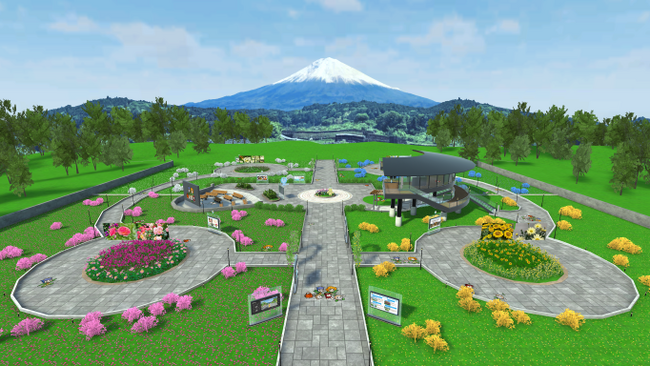 360ChannelのWEBmetaverse、静岡県が主催する「バーチャル浜名湖花博2024 in 浜名湖ガーデンパーク」のメタバース空間を企画・開発