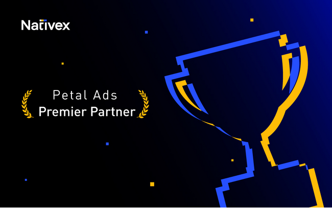 Nativex がPetal Adsのプレミアパートナーに認定