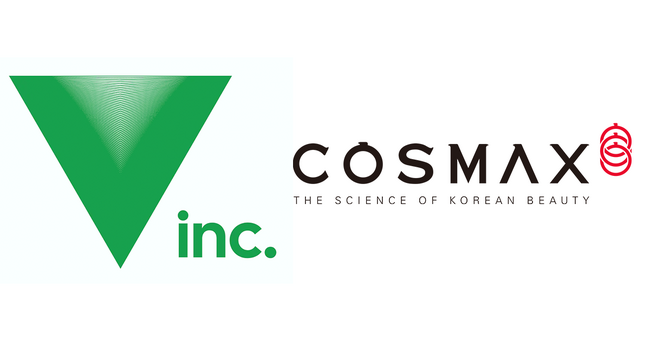 ビジネスインキュベーションカンパニー「V inc.」、世界最大手の韓国化粧品OEM・ODM「COSMAX（コスマックス）」と戦略提携