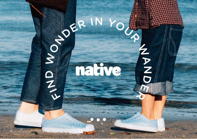 環境に配慮したサスティナブルなEVAシューズ『native shoes（ネイティブシューズ）』2024 Spring ＆ Summer “Wonder Wander Collection”の発売開始