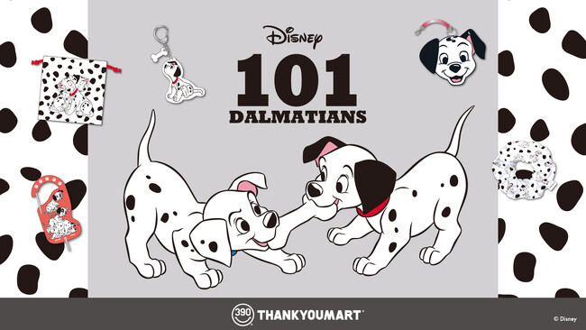 ディズニー映画『101匹わんちゃん』デザインの限定アイテムがサンキューマートから新登場！