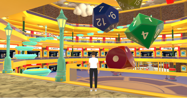 １００店以上のゲームショップがメタバースに出店！！「そらのうえショッピングモール」4号館　ゲーム館OPEN