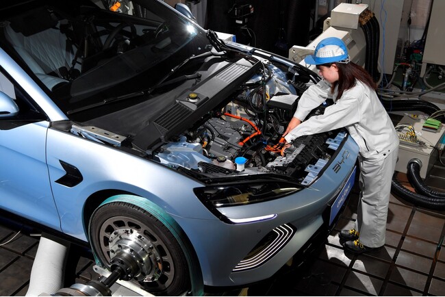 【小野測器】EVベンチマーキングレポート第二弾を発売開始/中国最大手メーカー「主力車種」の実力を明らかに
