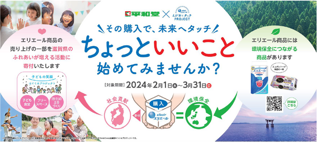 2月1日、「ちょっといいことキャンペーン」開始します！～その購入で未来へタッチ　ちょっといいこと始めてみませんか？～