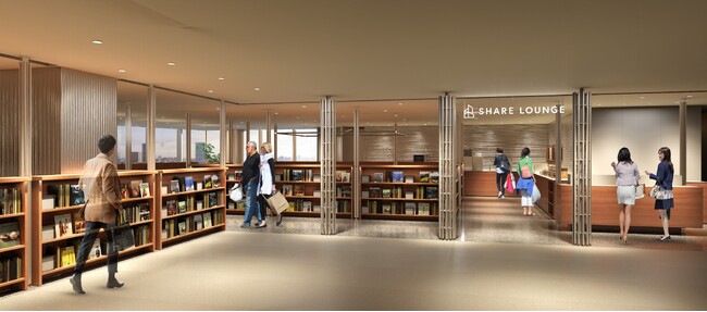 15年ぶりに生まれ変わる『柏高島屋ステーションモール』に千葉県初となる「SHARE LOUNGE」を24年秋に出店