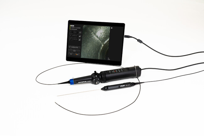 タブレット端末に対応し、製造現場のIoTシステム構築のサポートに寄与する工業用ビデオスコープ「IPLEX TX II」を発売