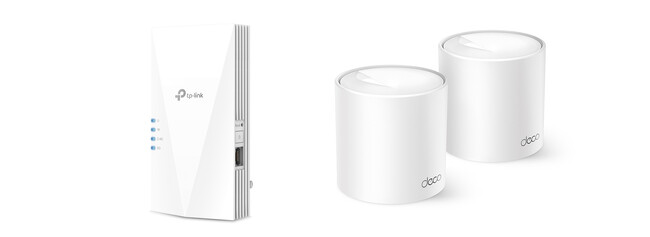 EasyMesh互換 Wi-Fi 6中継器「RE500X」2月22日発売～IPv6 IPoE対応メッシュWi-Fi 6システム「Deco X10」2月15日発売