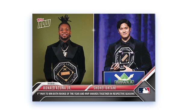 Topps株式会社が ToppsNOW新商品「Ronald Acuña Jr./Shohei Ohtani-2024 MLB TOPPS NOW(R)Topps JP Card OS29等」発売開始を発表