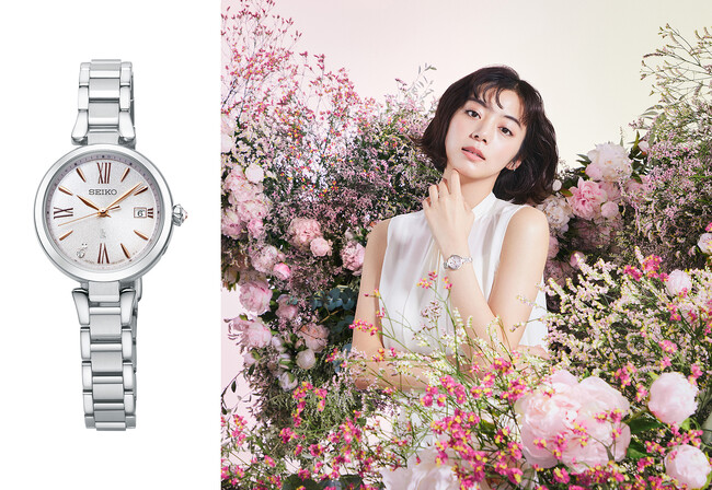 ＜セイコー ルキア＞より、 みずみずしく開花する花をモチーフにした新デザインが登場