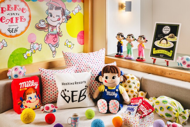 【不二家 × 星野リゾート　BEB】ミルキー尽くしのコラボキャンペーンを実施！｜期間：2024年4月1日～6月30日