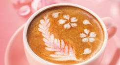 春を楽しむフレーバードリンク　「さくら香るラテ」＆「さくら舞う ストロベリーソーダ」　エクセルシオール カフェで2月15日より発売