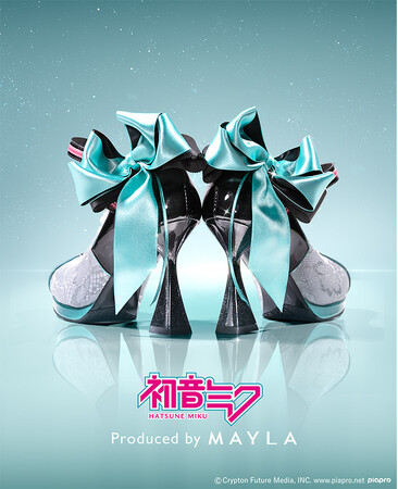 MAYLA×初音ミク 待望のコラボレーションパンプスが登場！2024年1月31日（水）17：00より予約販売開始！