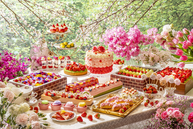 ヒルトン名古屋　ストロベリースイーツビュッフェ第2弾「Strawberry Garden」3月7日（木）から開催