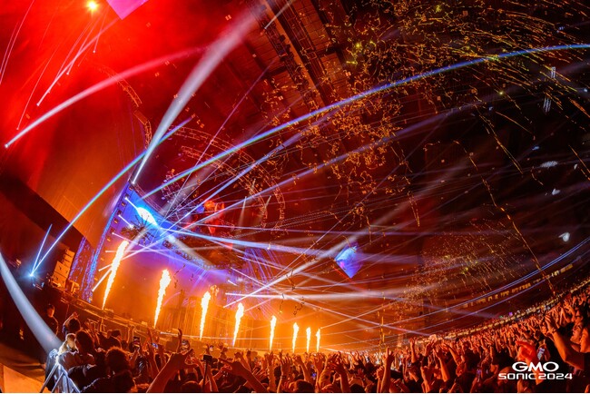 ZEDD、KYGO、JO1らが大観衆を圧倒笑顔と感動に満ち溢れた「GMO SONIC 2024」【GMOインターネットグループ】